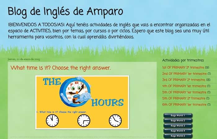 Blog-de-profes-Amparo Blogs de profes para estudiar inglés