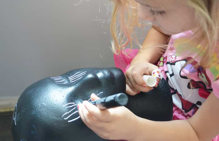 bustos con chalk paint