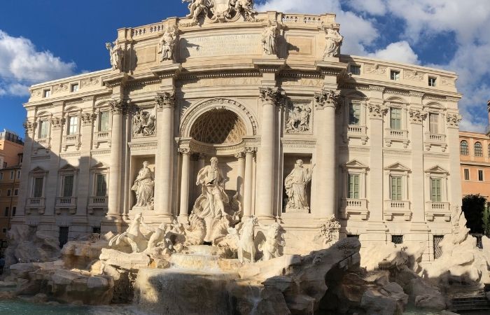 En Roma, la Fontana di Trevi Fontana di Trevi, Roma