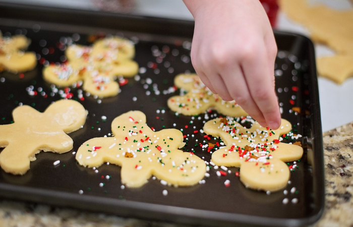 hornear galletas navideñas ideas para sustituir la cabalgata: galletas