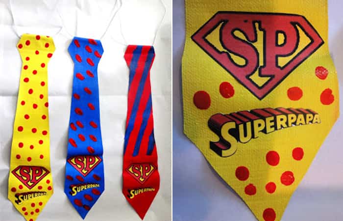superpapá corbatas de goma EVA superpapá corbatas de goma EVA