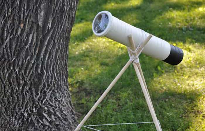 telescopio casero