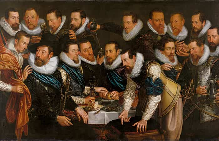 Rembrandt y el retrato en Ámsterdam, 1590-1670