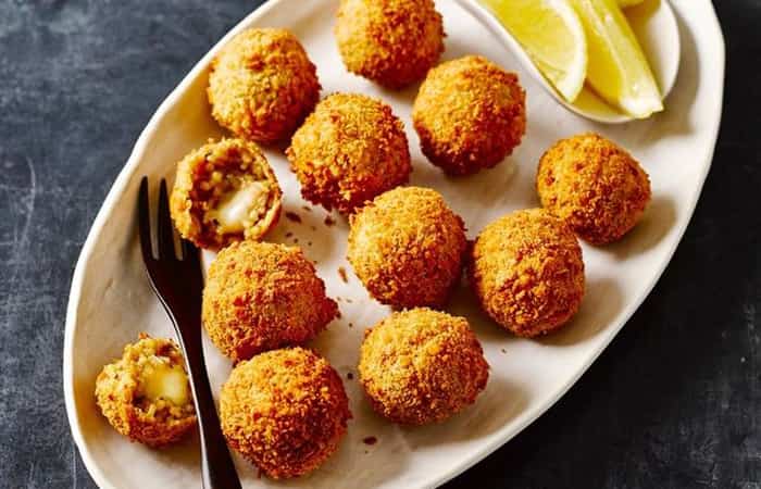 arancini con champiñones ricos en vitamina D arancini con champiñones ricos en vitamina D