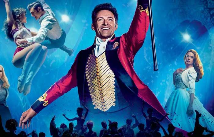 Cartel promocional de "El gran showman" El gran showman