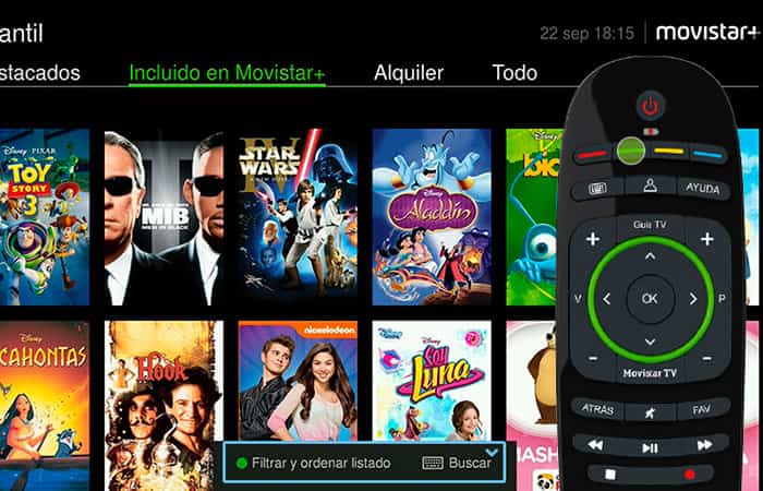 Películas en Movistar para ver en familia