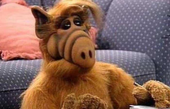 Alf, en una escena de la serie Alf