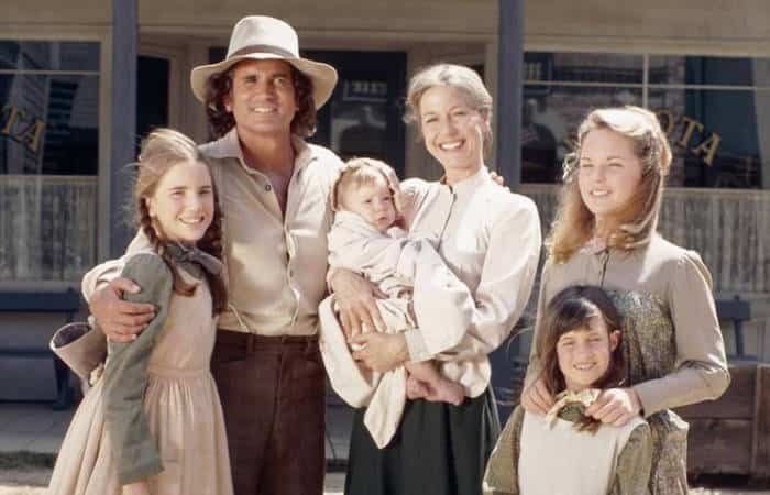 los protagonistas de La casa de la pradera La casa de la pradera