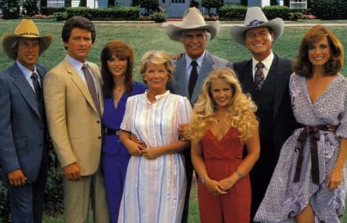 los protagonistas de Dallas series de los 80: Dallas