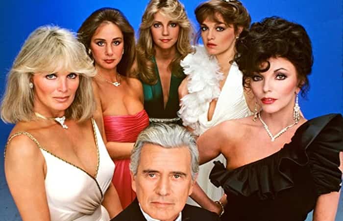 Los protagonistas de Dinastía series de los 80: Dinastía