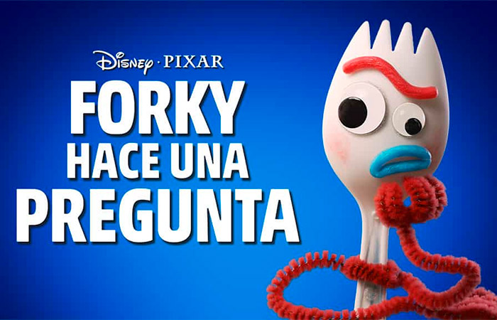 Forky hace una pregunta