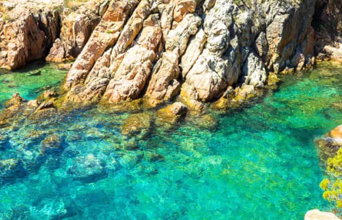 Begur,-Costa-Brava kayak en la costa española: Begur, Costa Brava