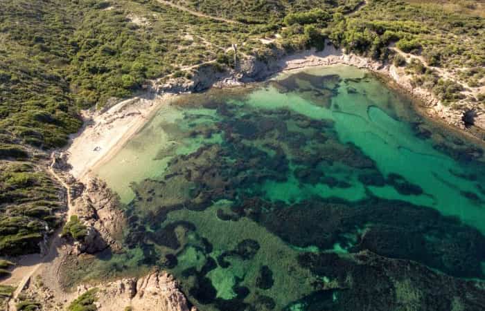 Cala-Tamarells, Menorca sitios para hacer buceo