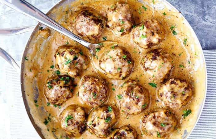 albóndigas suecas albóndigas suecas