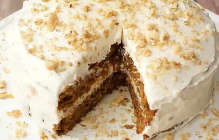 Carrot Cake para veganos Carrot Cake fácil