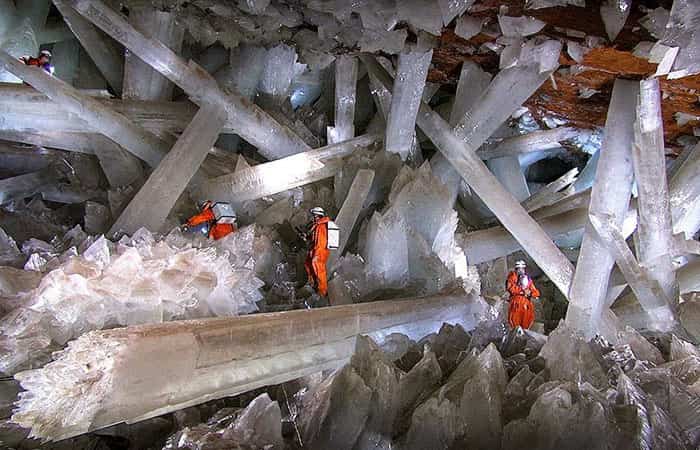 Cueva de los cristales México Paisajes extraordinarios