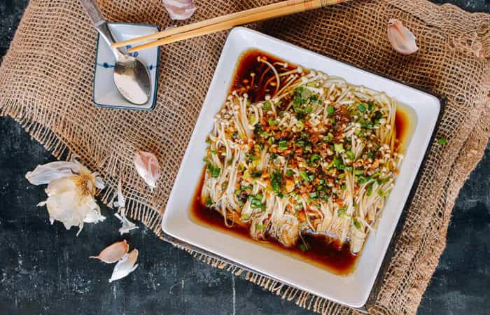 formas fáciles de cocinar setas enoki formas fáciles de cocinar setas enoki