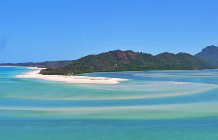 White heaven Beach, Whitsunday (Australia) islas paradisíacas