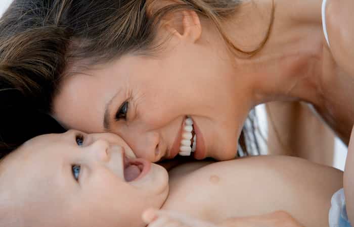 Conexión de madre y bebé