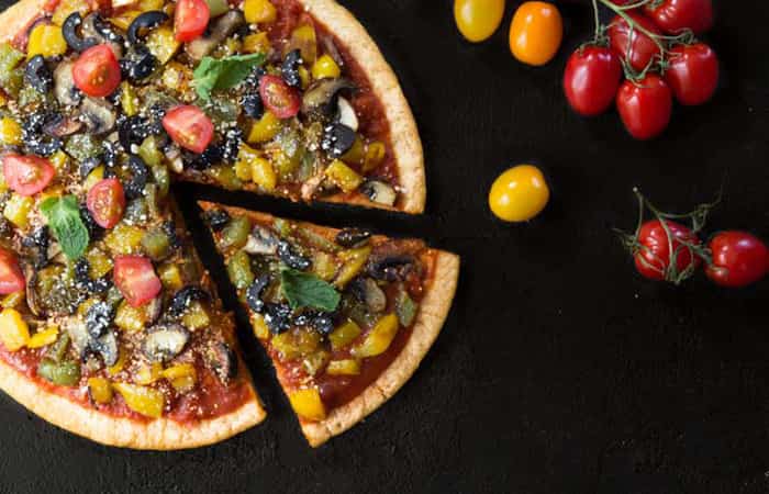 masa de pizza con lentejas rojas masa de pizza con lentejas rojas