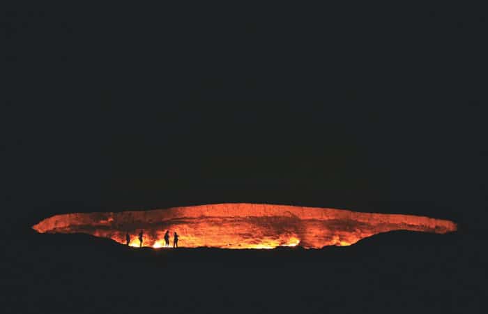 Puerta al Infierno Turkmenistan Paisajes extraordinarios