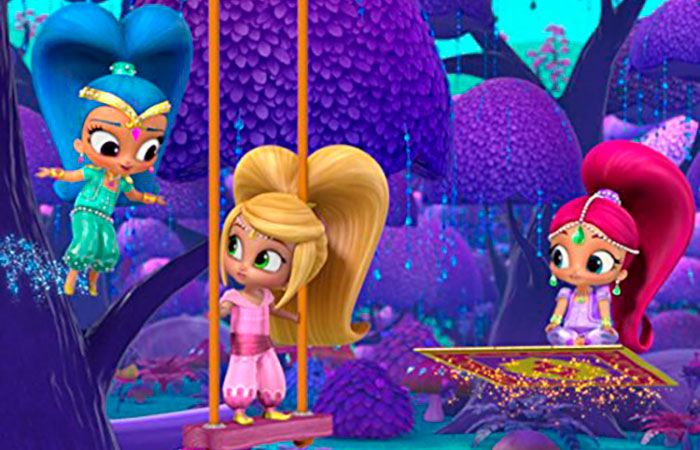shimmer-shine últimos estrenos en series de HBO