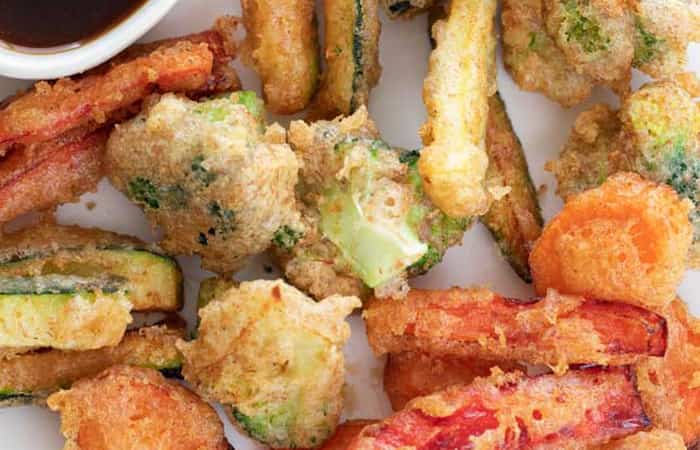 tempura de verduras sin huevo tempura de verduras sin huevo