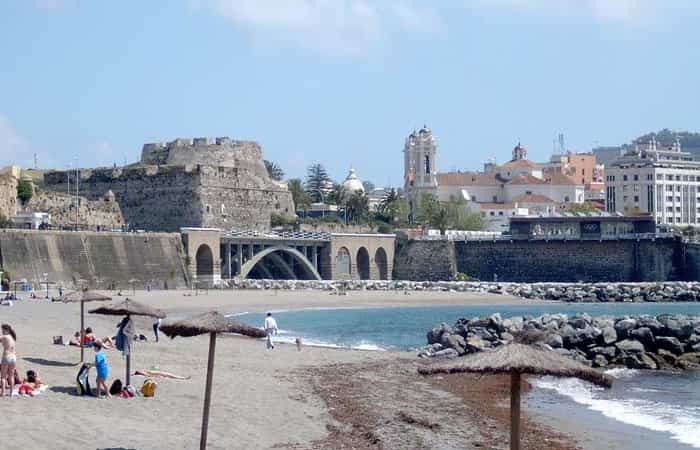 Playa de El Chorrillo, Ceuta ceuta