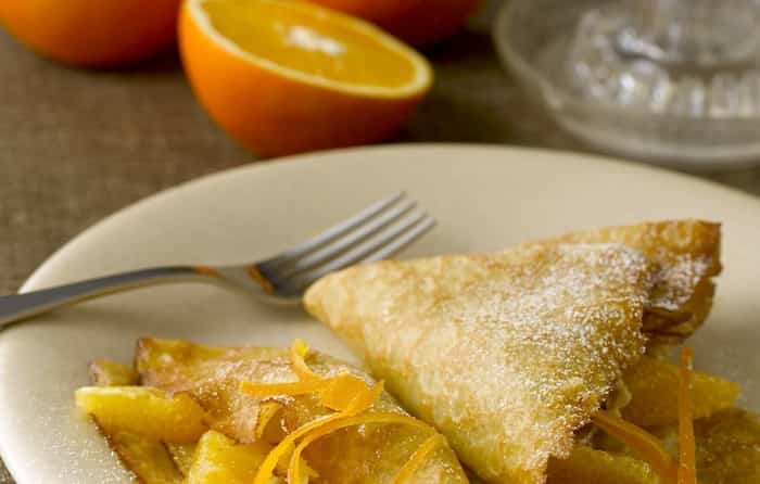 crepes naranja crepes de naranja