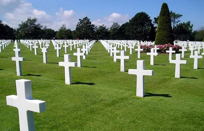 Cementerio Americano, Playa de Omaha Normandía