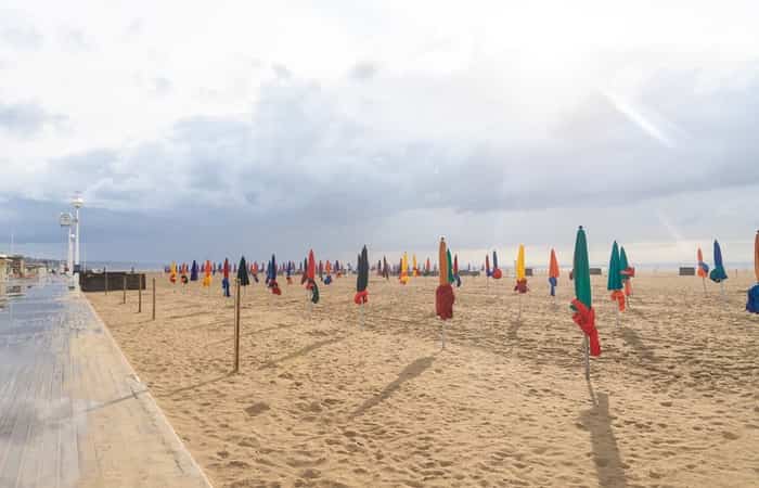 Playa Claude Lelouch, Deauville Normandía
