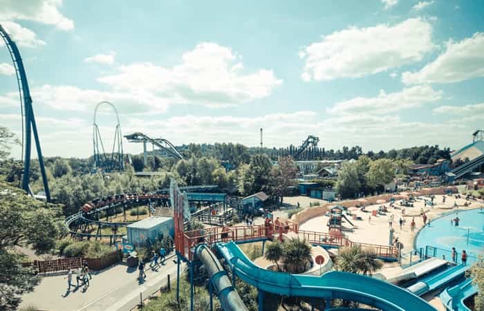 Thorpe Park, Chertsey parques de atracciones de reino unido