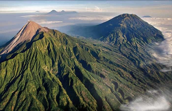 Monte Merapi, Indonesia volcanes