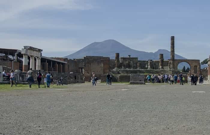 Monte Vesubio, Pompeya volcanes