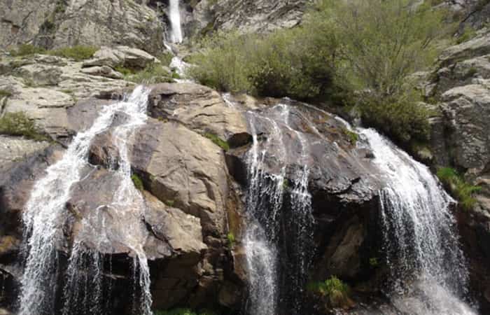 Cascada de la Chorrera de los Litueros en Somosierra, Madrid