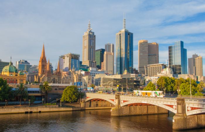 Vistas de Melbourne Melbourne, vistas de la ciudad