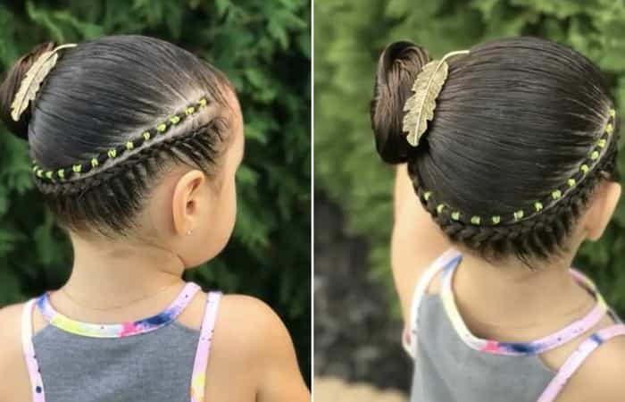 recogidos con trenzas peinado con ligas y trenzas de medio lado recogidos con trenzas