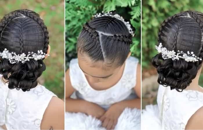 recogidos con trenzas recogido elegante con trenza recogidos con trenzas