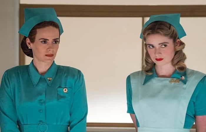 Fotograma de la serie Ratched, precuela de Alguien voló sobre el nido del cuco series de terror y suspense: Ratched