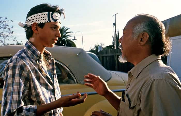 Dani y el Señor Miyagi, KArate Kid cobra kai