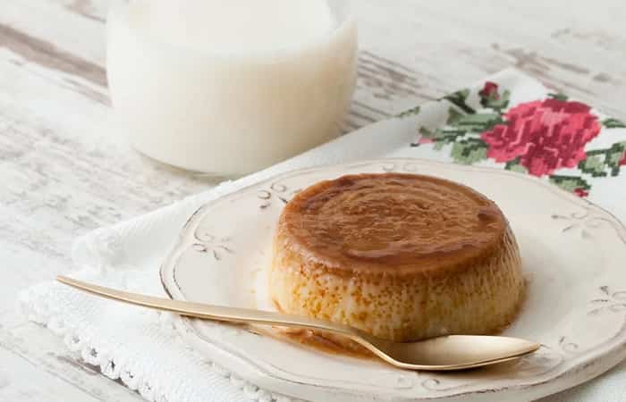 flan de turrón flan de turrón