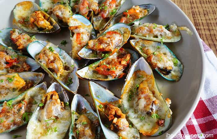 mejillones con queso mejillones con queso