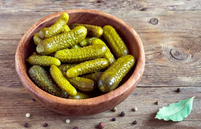 pepinillos Alimentos nutritivos: Pepinillos