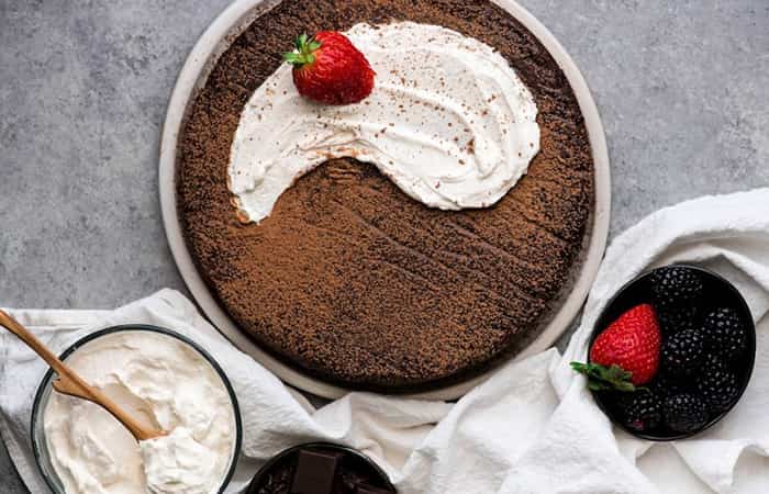 tarta de chocolate al baño María tarta de chocolate al baño María