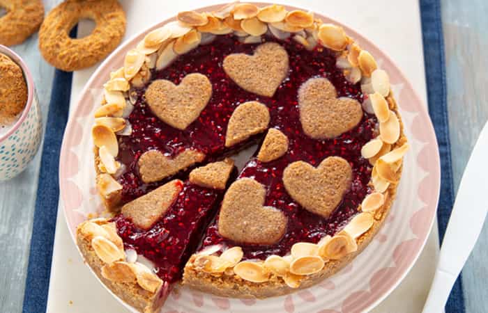tarta de galleta con mermelada tarta de galleta con mermelada