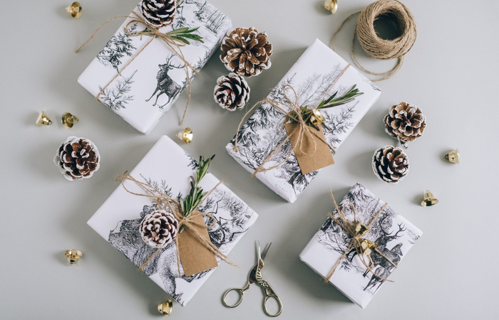 paquetes de regalo navideños regalos navideños