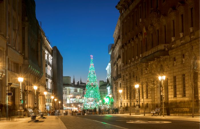 Luces de Navidad en Madrid
