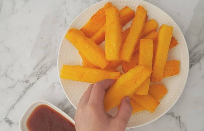 aperitivos con Thermomix: bastoncitos de polenta aperitivos con Thermomix: polenta