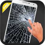 Pantalla rota para hacer bromas con el móvil