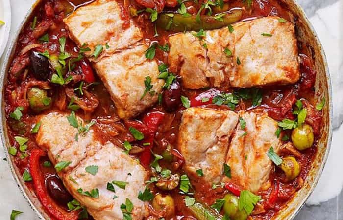 merluza con tomate merluza con tomate